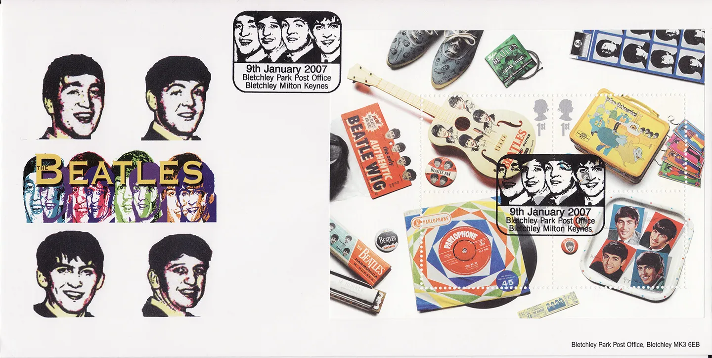 2007_MS_Beatles-FDC 2007_MS_Beatles-FDC