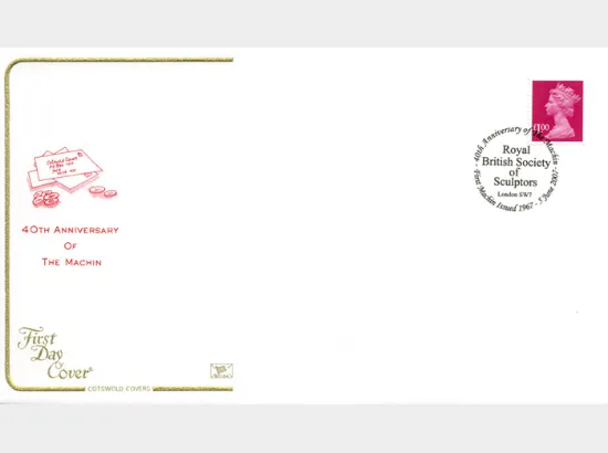 Machin 40 Years: Miniature Sheet