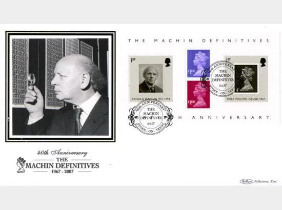 Machin 40 Years: Miniature Sheet