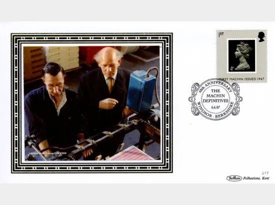 Machin 40 Years: Miniature Sheet