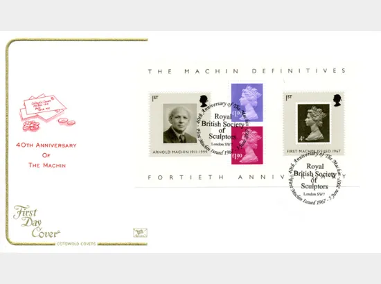 Machin 40 Years: Miniature Sheet