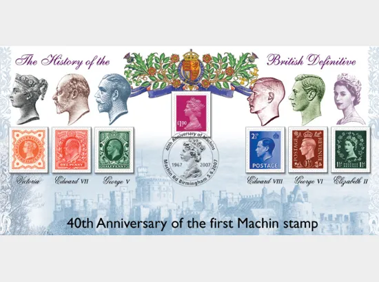 Machin 40 Years: Miniature Sheet