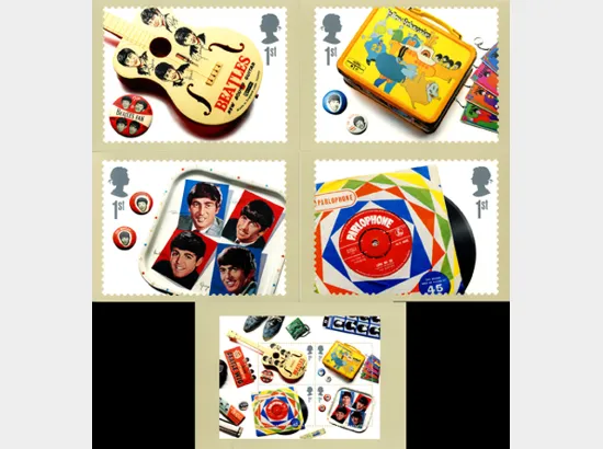 The Beatles: Miniature Sheet
