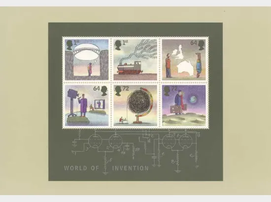 World of Invention: Miniature Sheet