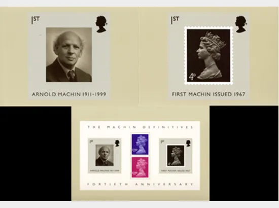 Machin 40 Years: Miniature Sheet