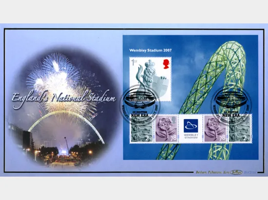 Wembley Stadium: Miniature Sheet