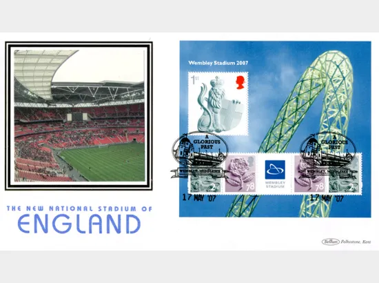 Wembley Stadium: Miniature Sheet