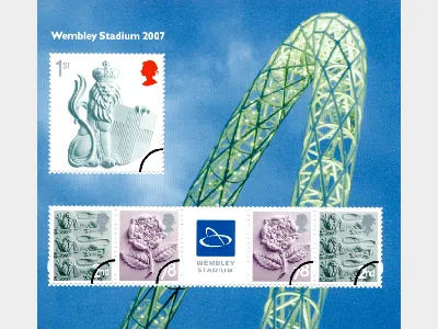 Wembley Stadium: Miniature Sheet