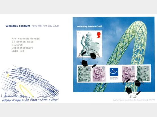 Wembley Stadium: Miniature Sheet