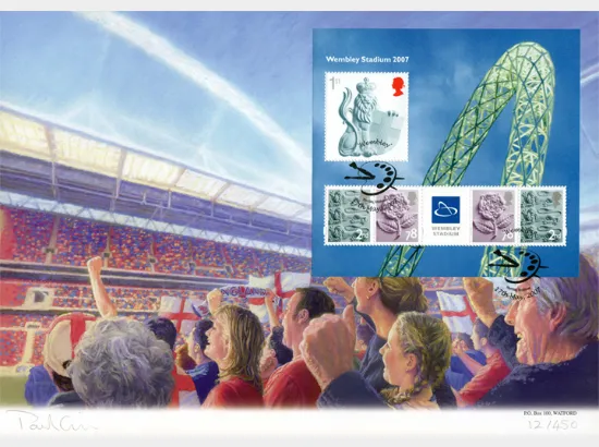 Wembley Stadium: Miniature Sheet