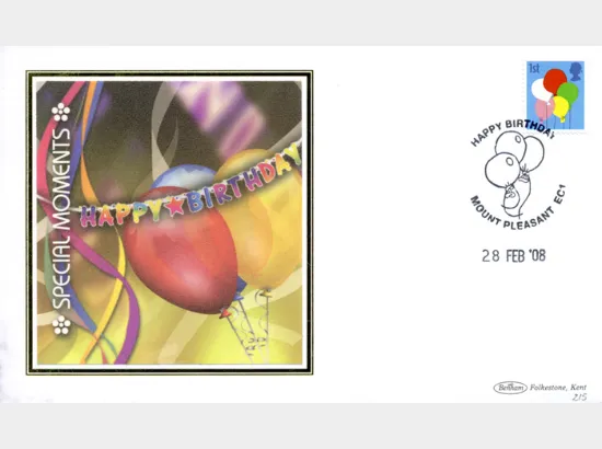 Self Adhesive: 6 x 1st Smilers Advert No. 5