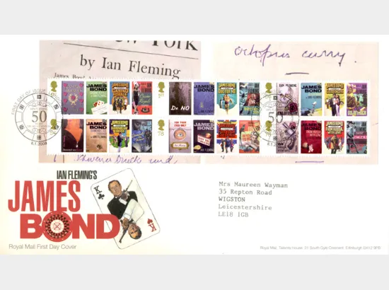 James Bond: Miniature Sheet