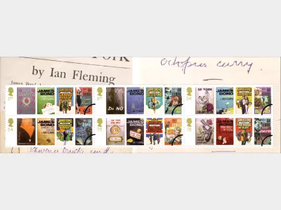 James Bond: Miniature Sheet