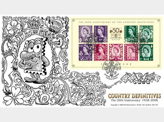 Country Definitives: Miniature Sheet Country Definitives: Miniature Sheet