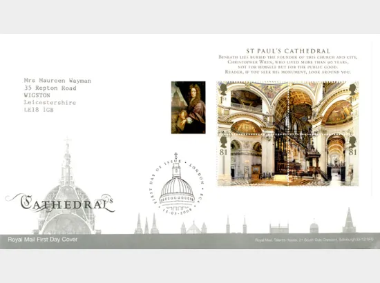 Cathedrals: Miniature Sheet