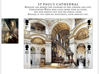 Cathedrals: Miniature Sheet