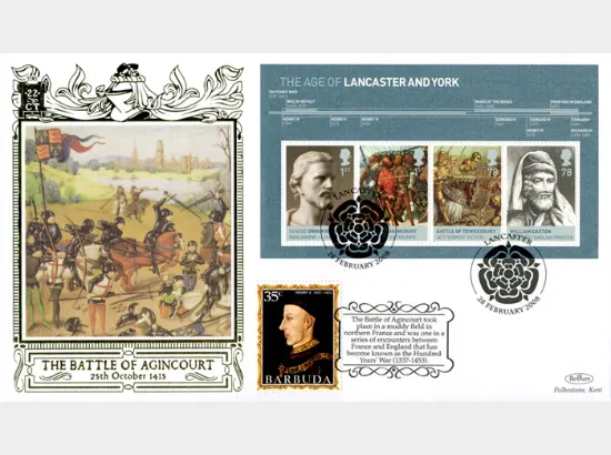 The Houses of Lancaster & York: Miniature Sheet