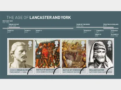 The Houses of Lancaster & York: Miniature Sheet