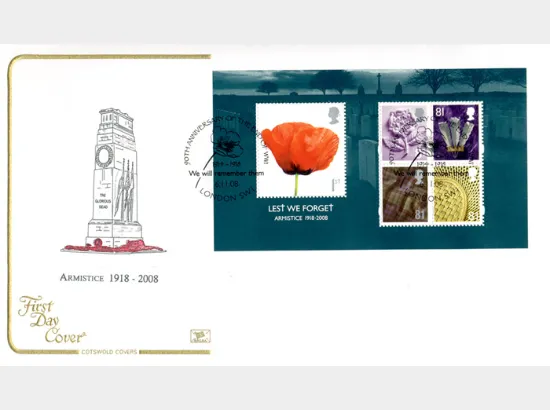 Lest We Forget 2008: Miniature Sheet