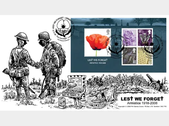 Lest We Forget 2008: Miniature Sheet Lest We Forget 2008: Miniature Sheet