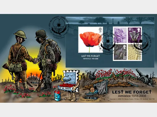 Lest We Forget 2008: Miniature Sheet Lest We Forget 2008: Miniature Sheet