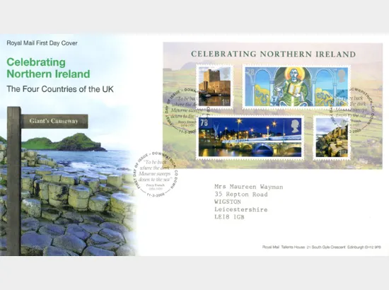 Celebrating Northern Ireland: Miniature Sheet