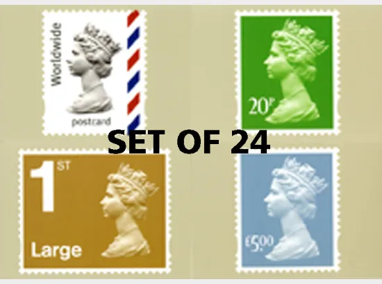 National Definitives PHQ Set of 24
