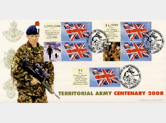 Territorial Army [Commemorative Sheet]