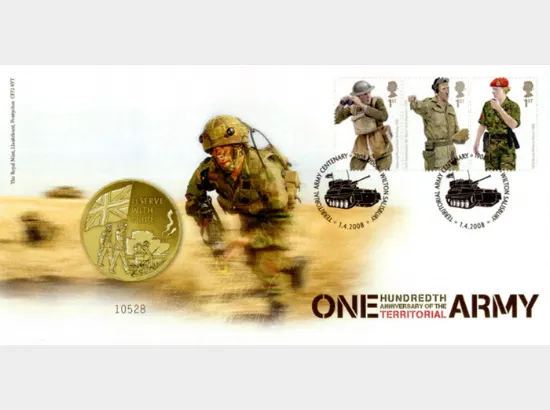 Territorial Army [Commemorative Sheet]