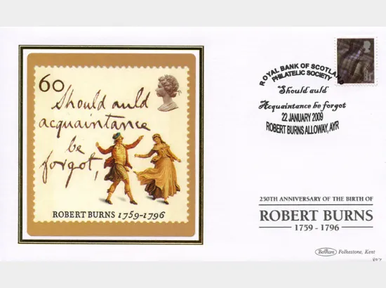 Robert Burns: Miniature Sheet