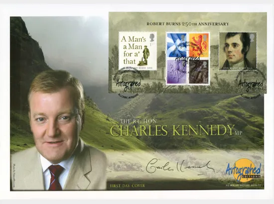 Robert Burns: Miniature Sheet