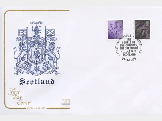 Scotland 56p, 90p