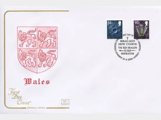 Wales 56p, 90p