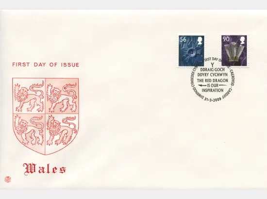 Wales 56p, 90p