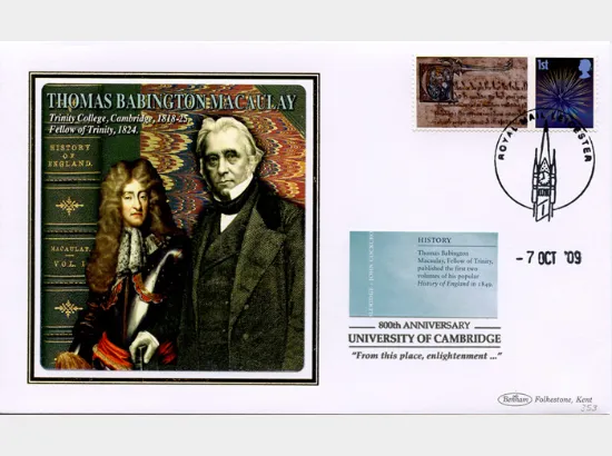 Cambridge University [Commemorative Sheet]