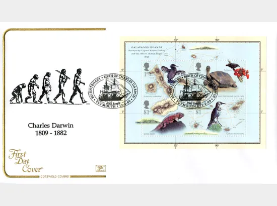 Charles Darwin: Miniature Sheet