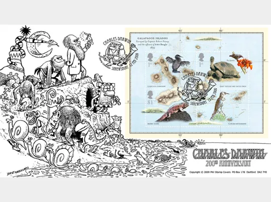 Charles Darwin: Miniature Sheet