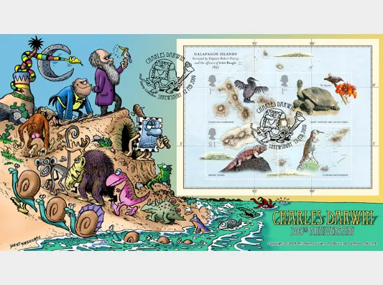 Charles Darwin: Miniature Sheet