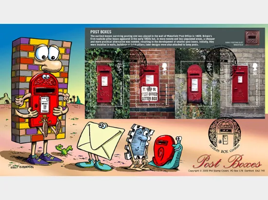 Post Boxes: Miniature Sheet