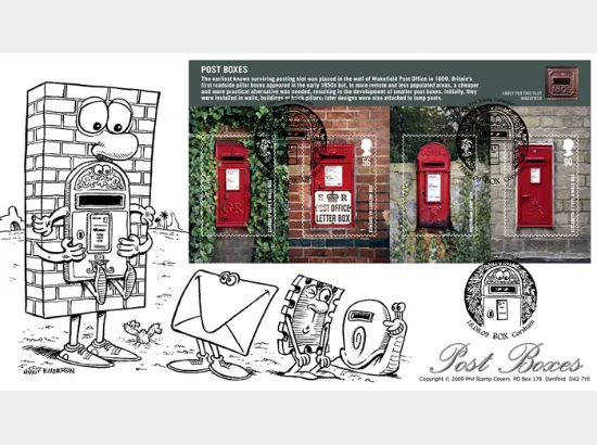 Post Boxes: Miniature Sheet