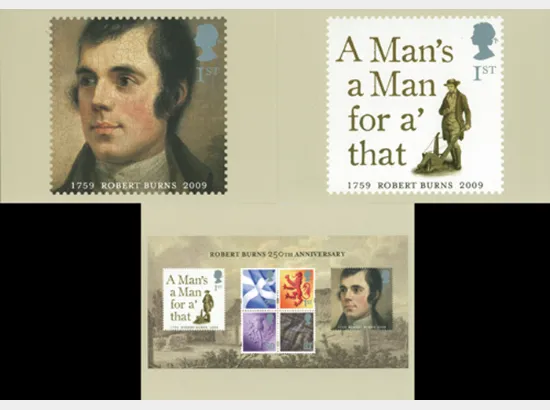 Robert Burns: Miniature Sheet