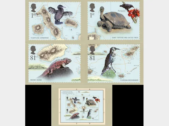 Charles Darwin: Miniature Sheet
