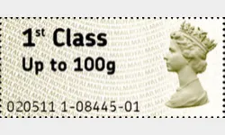 Post & Go Label - 1st