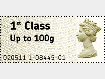 Post & Go Label - 1st