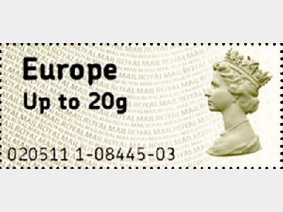 Post & Go Label - Europe