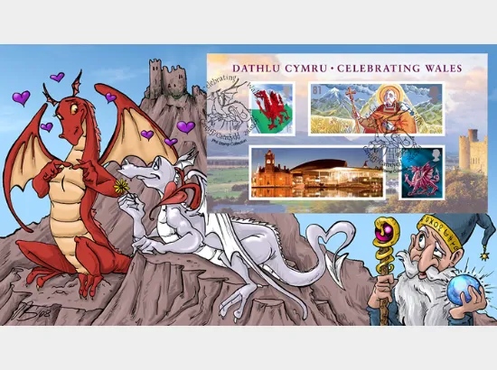 Celebrating Wales: Miniature Sheet