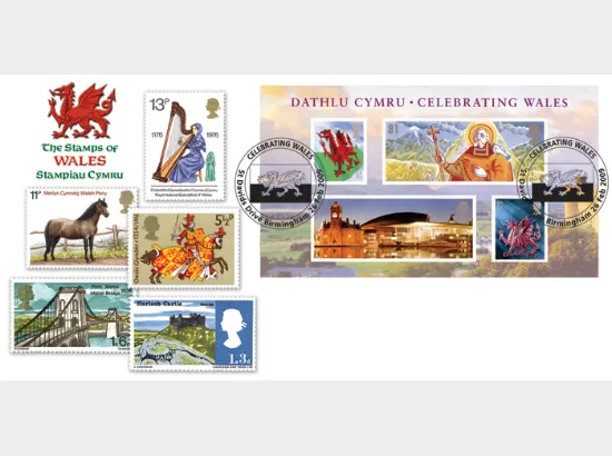 Celebrating Wales: Miniature Sheet