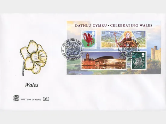 Celebrating Wales: Miniature Sheet