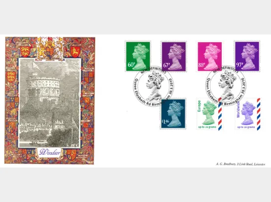 Machins (EP): 60p, 67p, 88p, 97p, £1.46, E, W