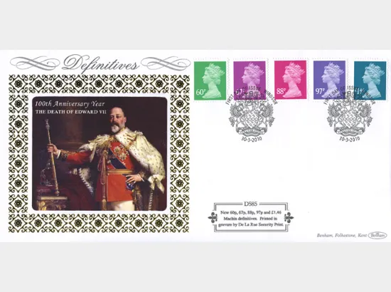 Machins (EP): 60p, 67p, 88p, 97p, £1.46, E, W